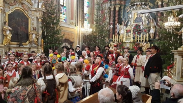 Kolędowanie w Rychwałdzie